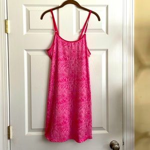 Sexy Snake Print Babydoll Nighty